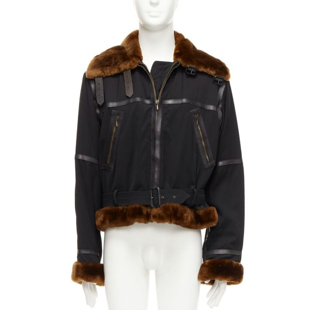 Jean Paul Gaultier Faux Fur Jacket